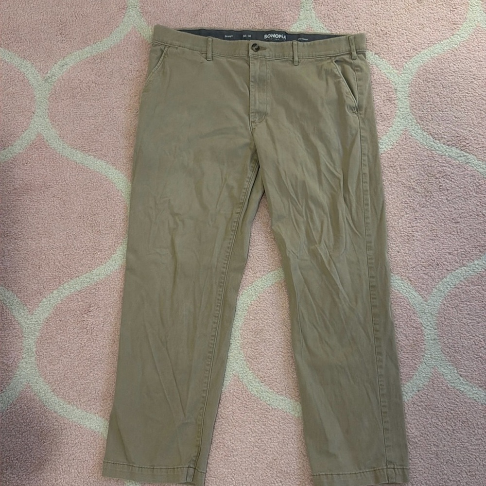 Sonoma  38 30 straight khaki